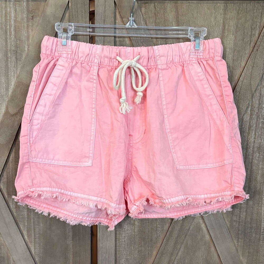 Celebrity Pink Shorts Coral Pink 100% Cotton - Small